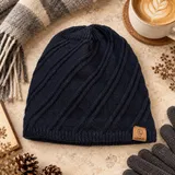 LEMCE Rib Knit Beanie