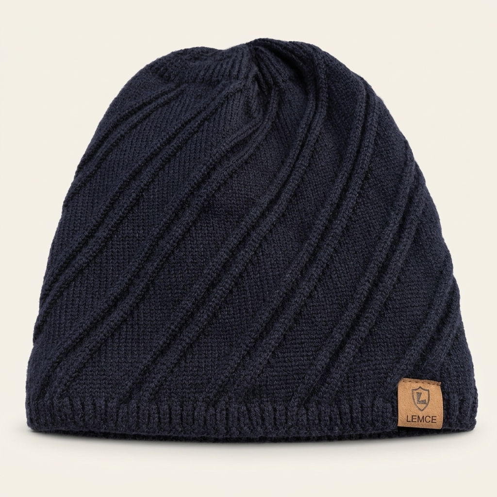 LEMCE Rib Knit Beanie