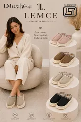 Lemce Cloudstep Plush Slipper- Whipstich