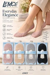 LEMCE Kashmir Weave Warm Socks