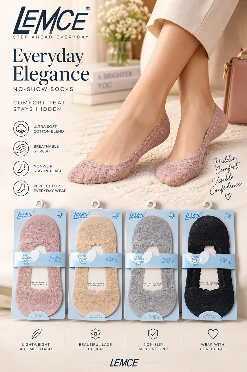 LEMCE Kashmir Weave Warm Socks